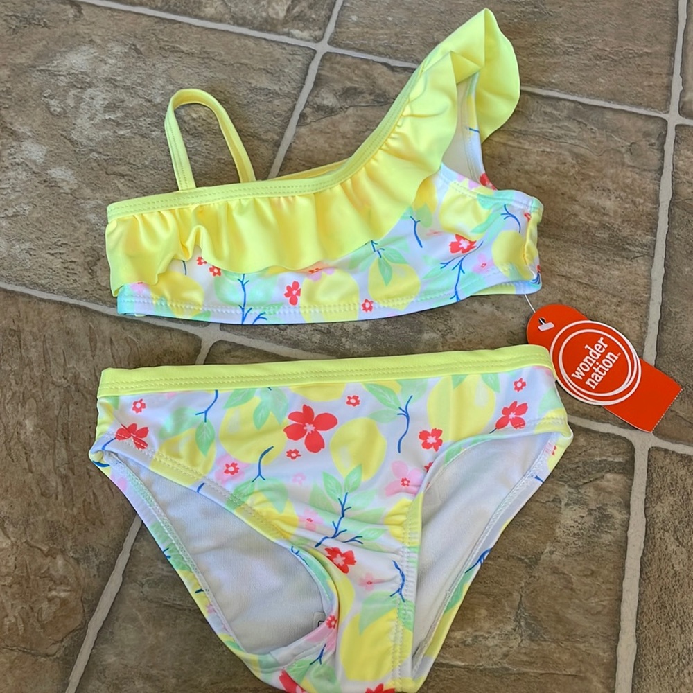 Wonder Nation Toddler Girls Tankini 2 Pc Set Size 3T